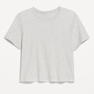 Old Navy Women EveryWear Crew-Neck Crop T-Shirt (Size: 3X)